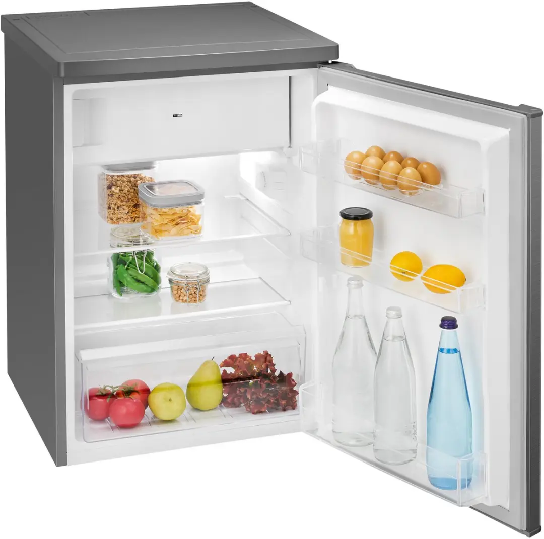 Bomann KS 7251 Koelkast 109L - Inox Look