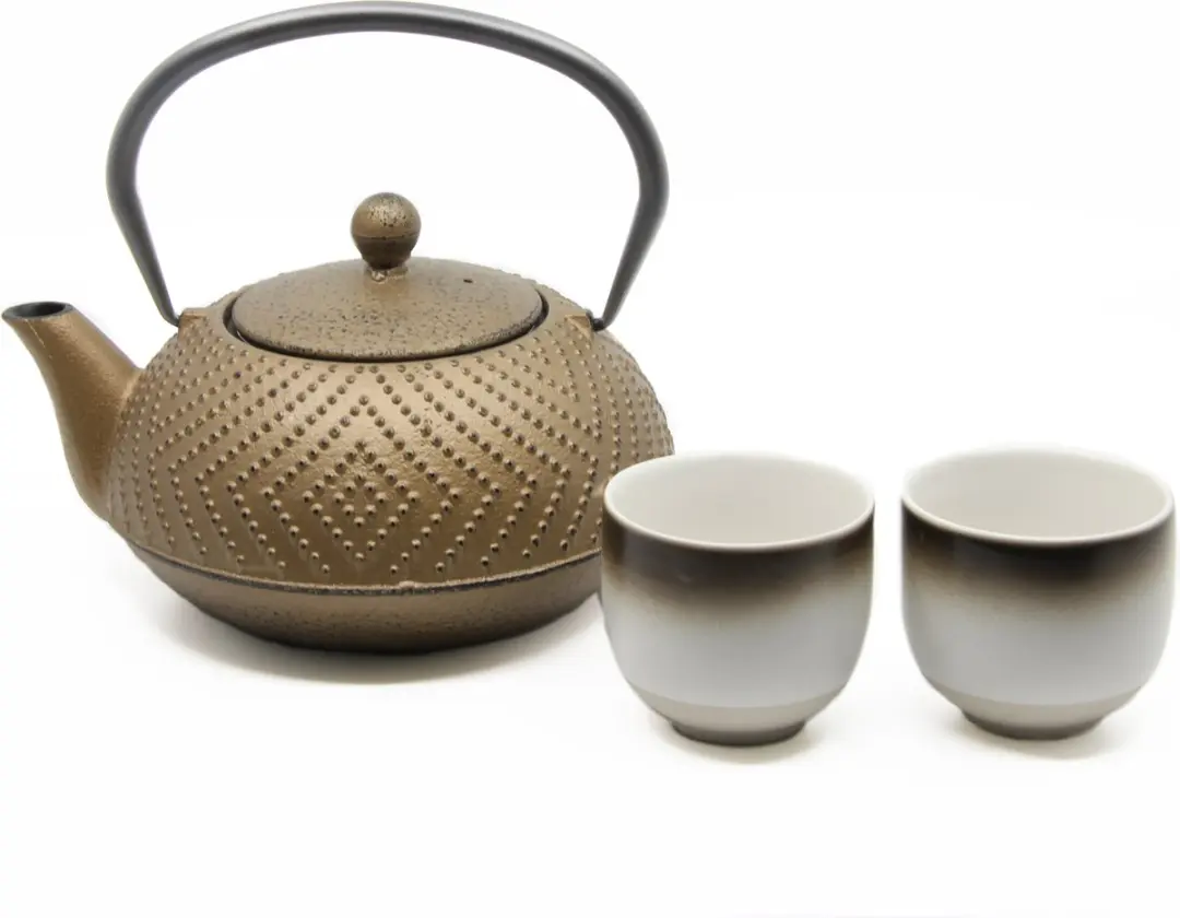 Bredemeijer Fujian Kopjes Porselein Set 233019 - 2 Stuks Wit 280ml