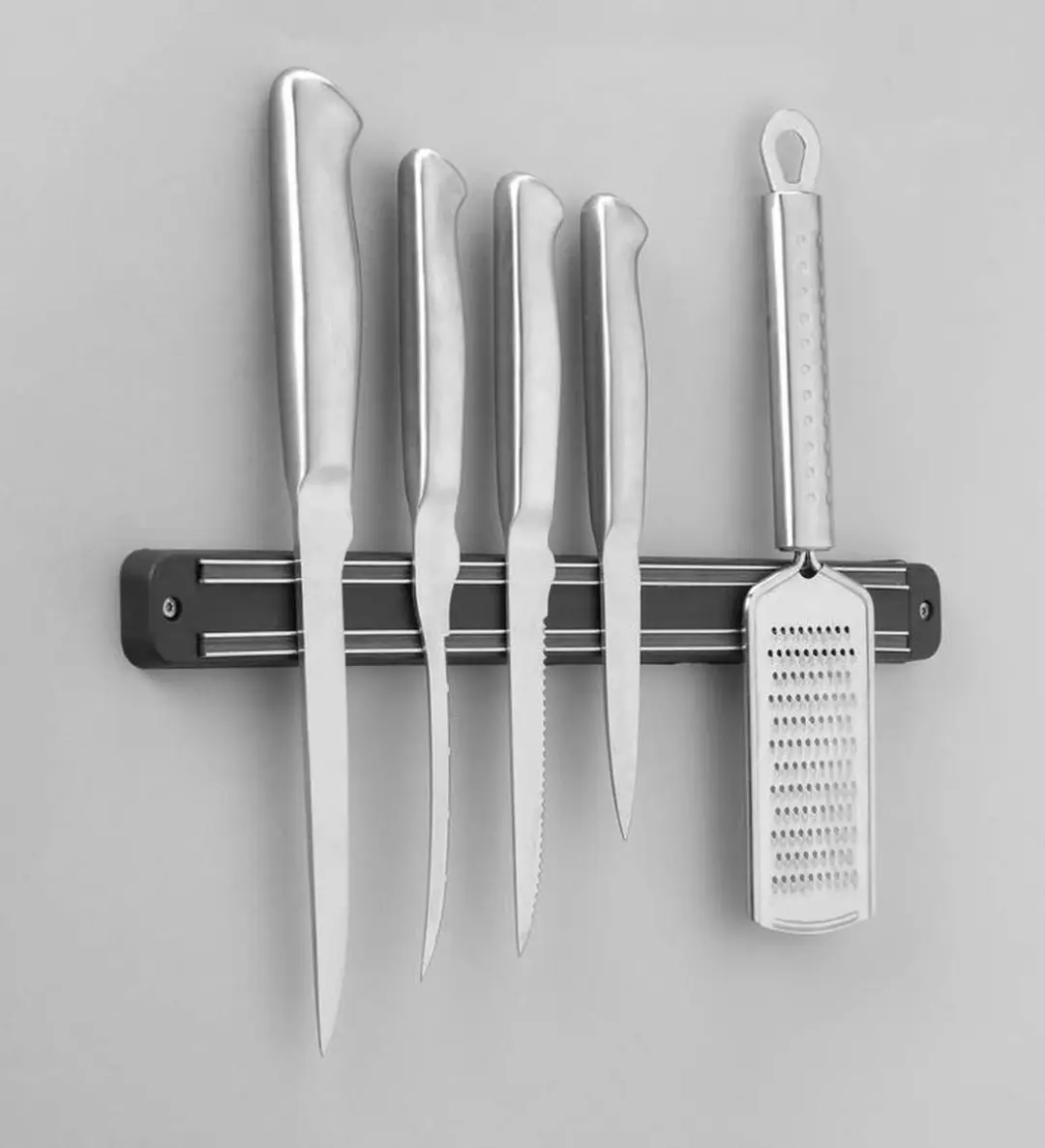 Metaltex Magnetika Messenhouder 33cm - Zwart