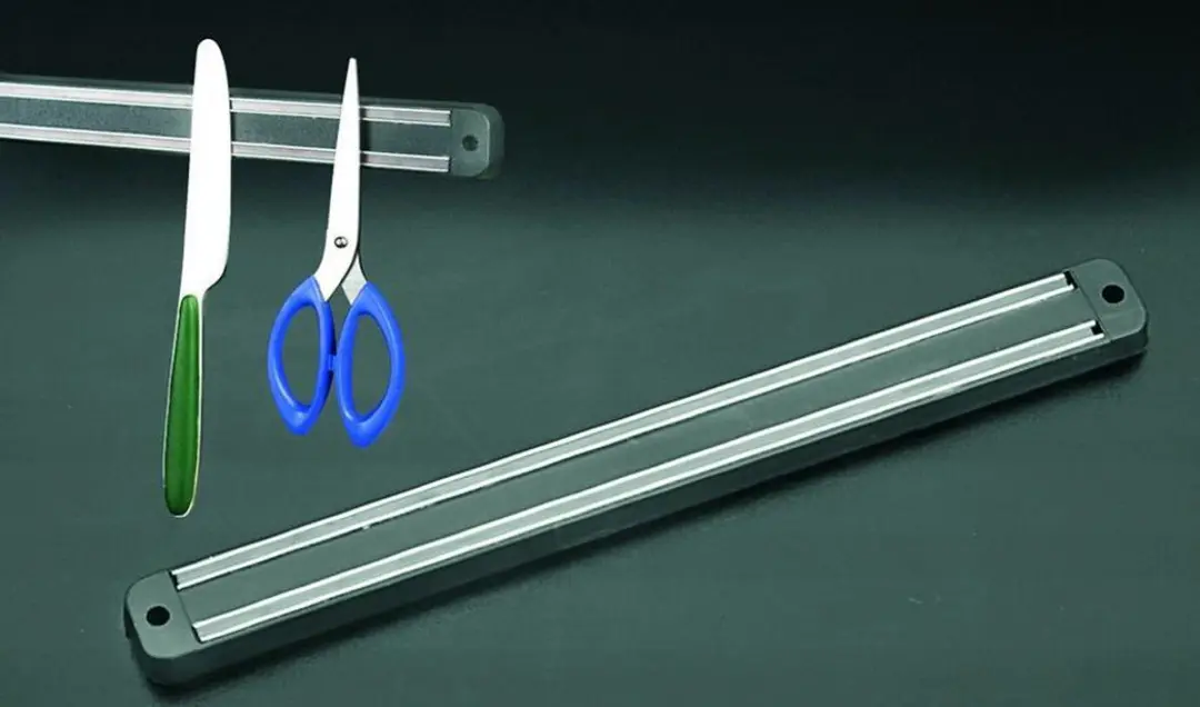 Metaltex Magnetika Messenhouder 33cm - Zwart