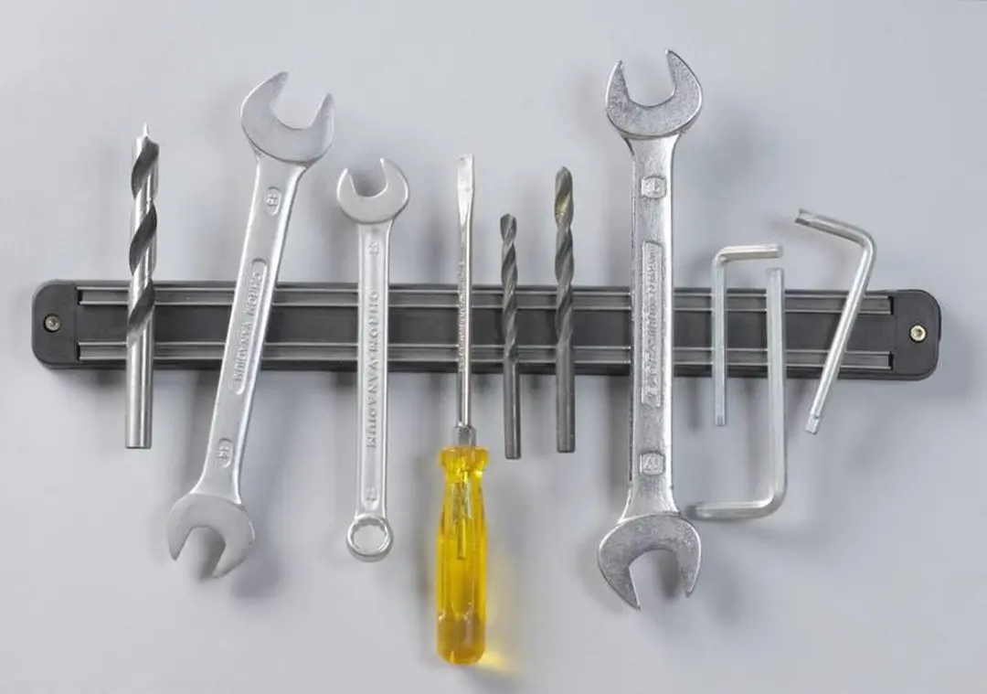 Metaltex Magnetika Messenhouder 33cm - Zwart