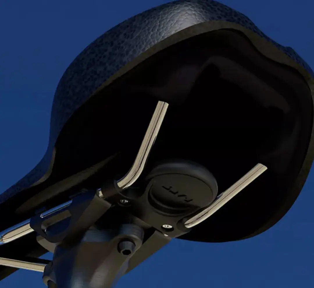 Laut AirTag Fietszadelhouder 409181 - Zwart