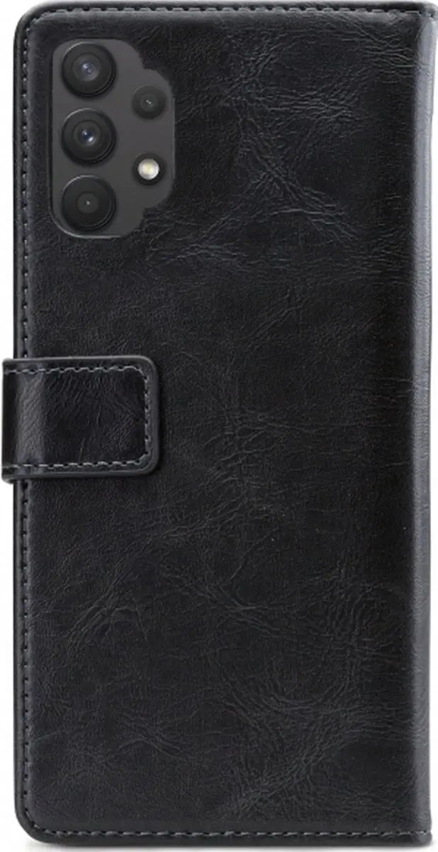 Mobilize Bookcase Hoesje Samsung Galaxy A32 4G - 4 Stuks - Zwart