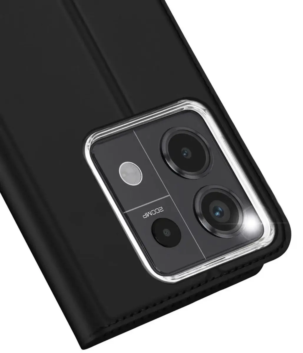 Dux Ducis SH00072998 Telefoonhoesje - Xiaomi Redmi Note 13 Pro/Poco X6 5G - Zwart
