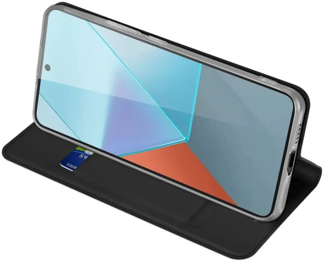Dux Ducis SH00072998 Telefoonhoesje - Xiaomi Redmi Note 13 Pro/Poco X6 5G - Zwart - afbeelding 6 van 6
