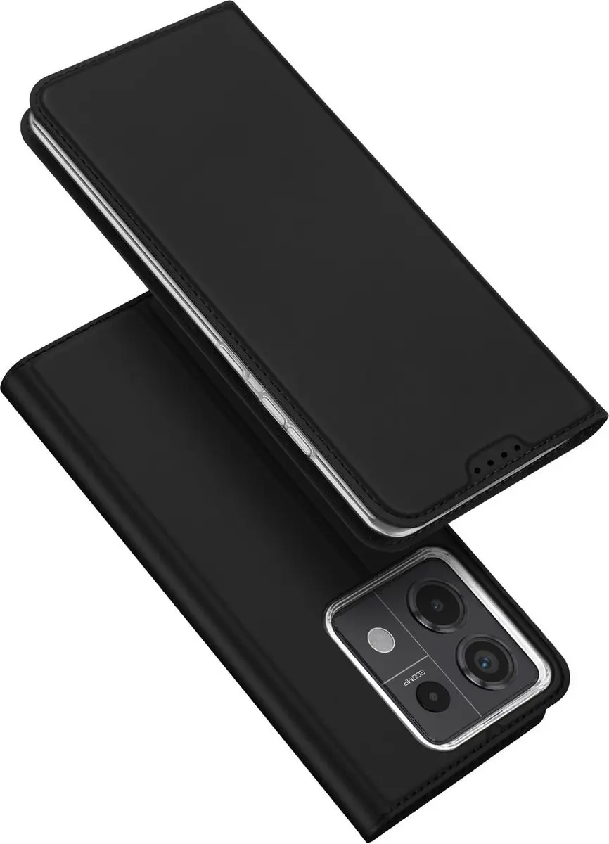Dux Ducis SH00072998 Telefoonhoesje - Xiaomi Redmi Note 13 Pro/Poco X6 5G - Zwart