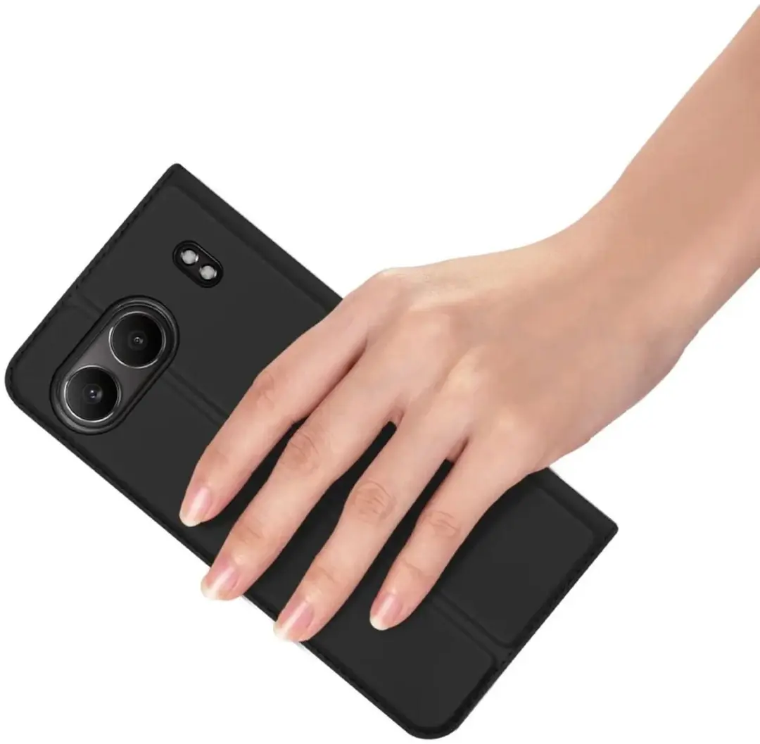 Dux Ducis Telefoonhoesje OnePlus Nord 4 - Book Case - Zwart