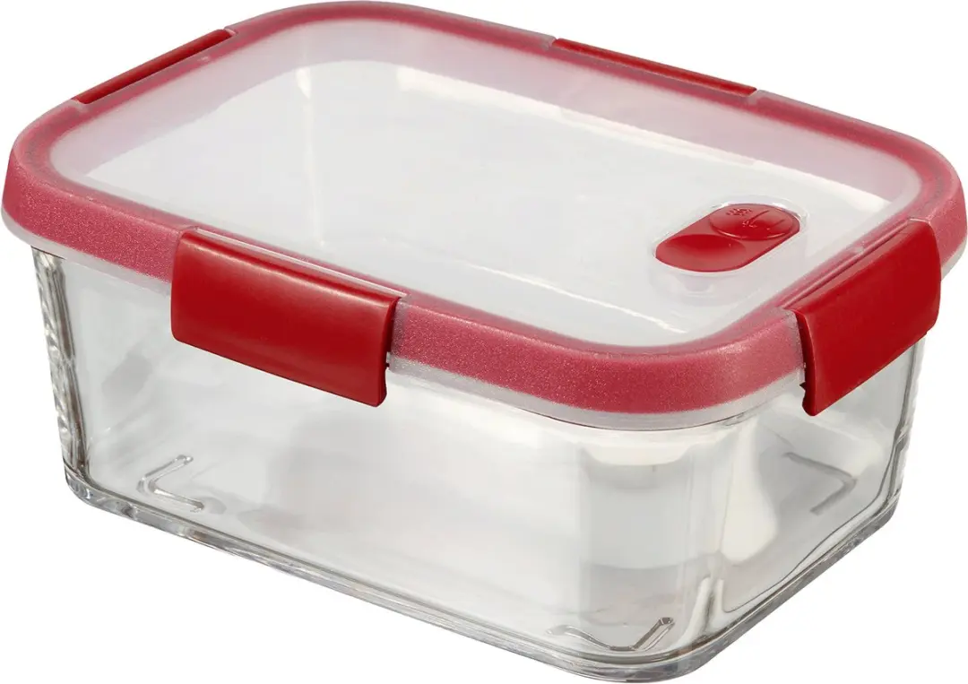 Curver Smart Cook Vershouddozen 4x1,1L - Rood/Transparant
