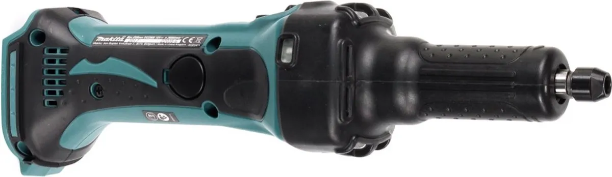Makita BGD800ZJ Akku-Geradschleifer - Blauw/Zwart - afbeelding 5 van 6