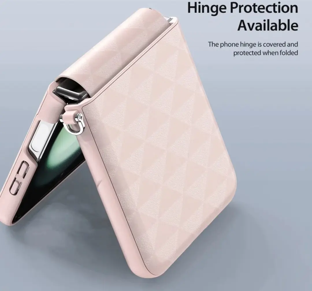 Dux Ducis Fitt Hoesje Samsung Galaxy Z Flip 6 - Roze