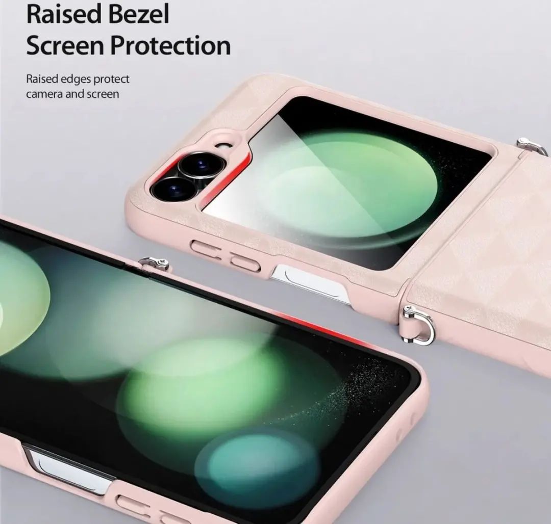 Dux Ducis Fitt Hoesje Samsung Galaxy Z Flip 6 - Roze
