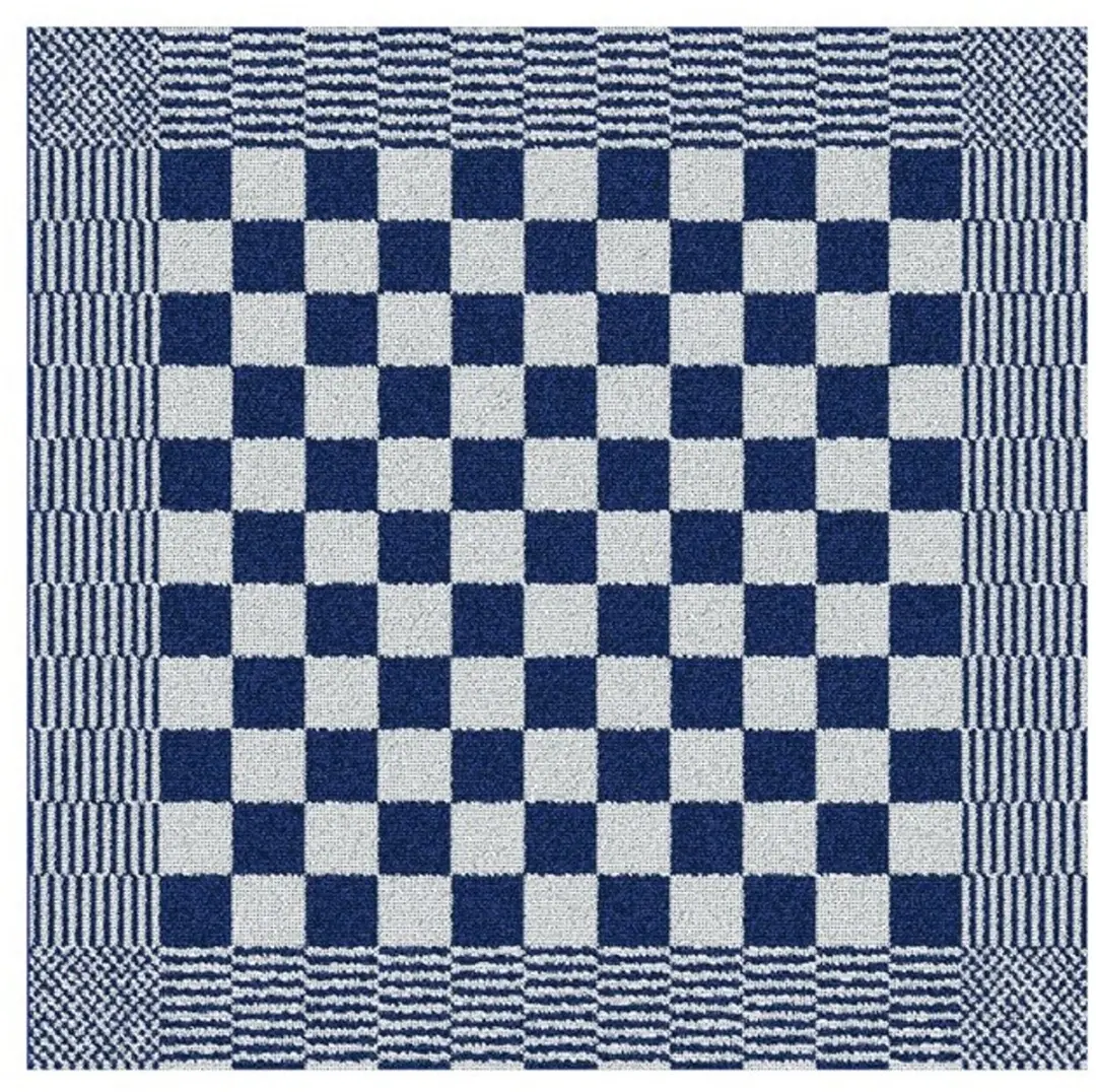 DDDDD Keukendoek Barbeque - Blauw - 6 Stuks 50x55cm
