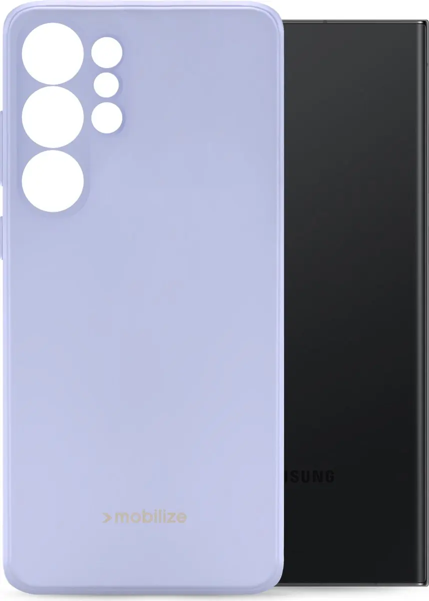 Mobilize Galaxy S24 Ultra Hoesje - MOB-PGCP-GALS24ULTRA5G - Paars