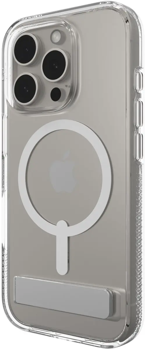ZAGG Crystal Palace Snap Mag iPhone 16 Pro Hoesje - 702315048 - Transparant - afbeelding 6 van 6