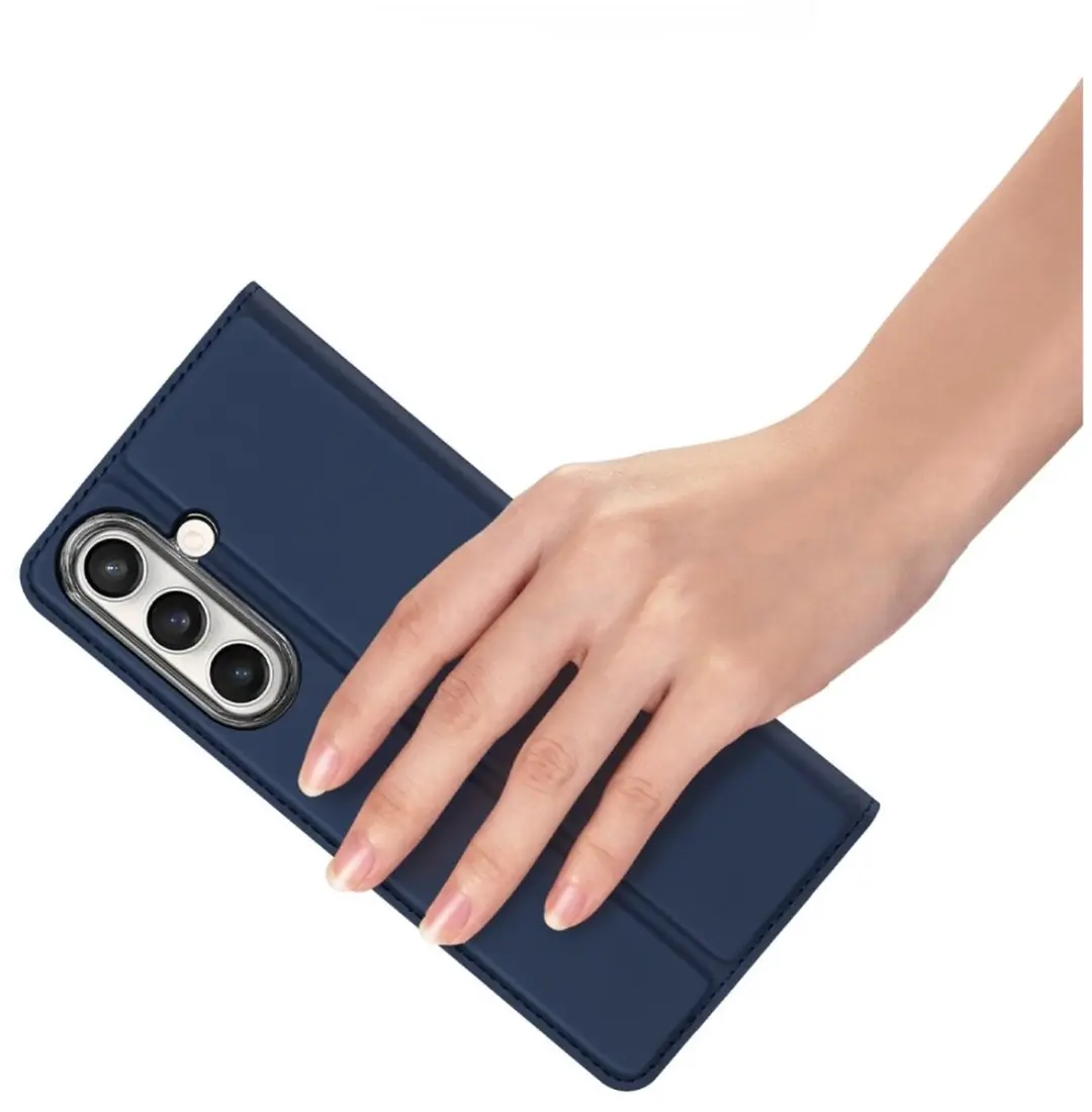 Dux Ducis Skin Pro Hoesje Samsung Galaxy S25 FE - Blauw