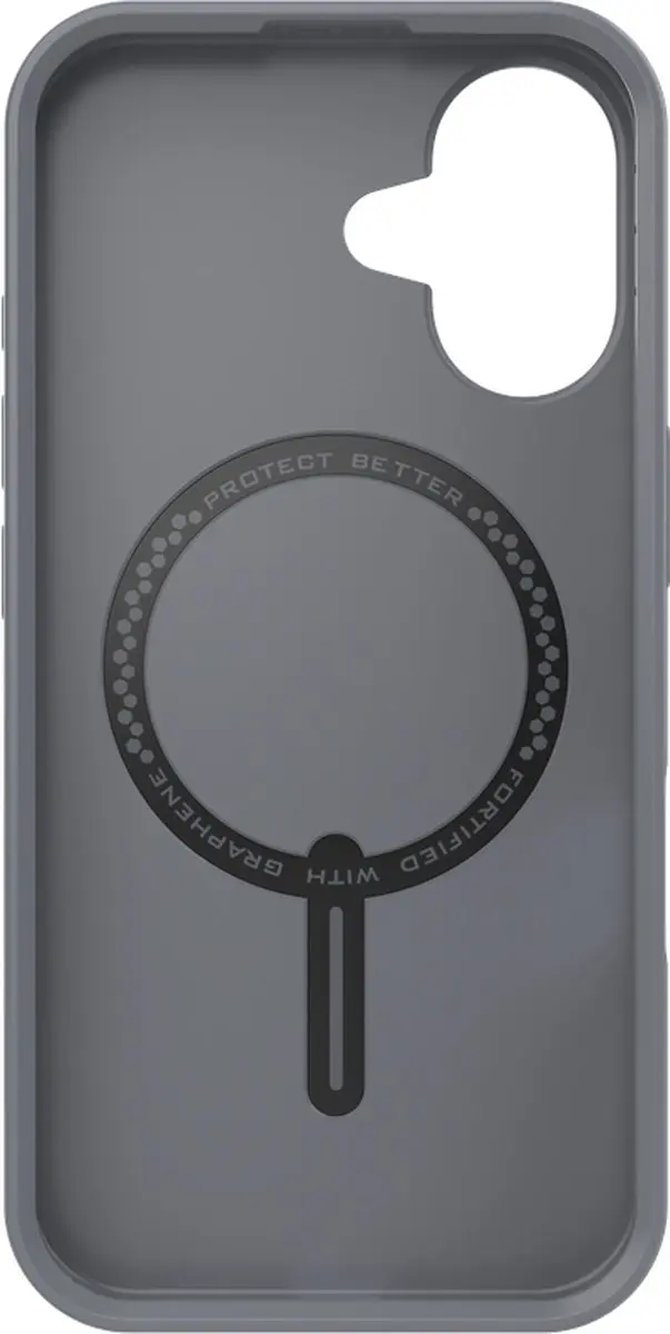 ZAGG SoHo Snap Hoesje iPhone 16 - MagSafe - Grafeen - Zwart