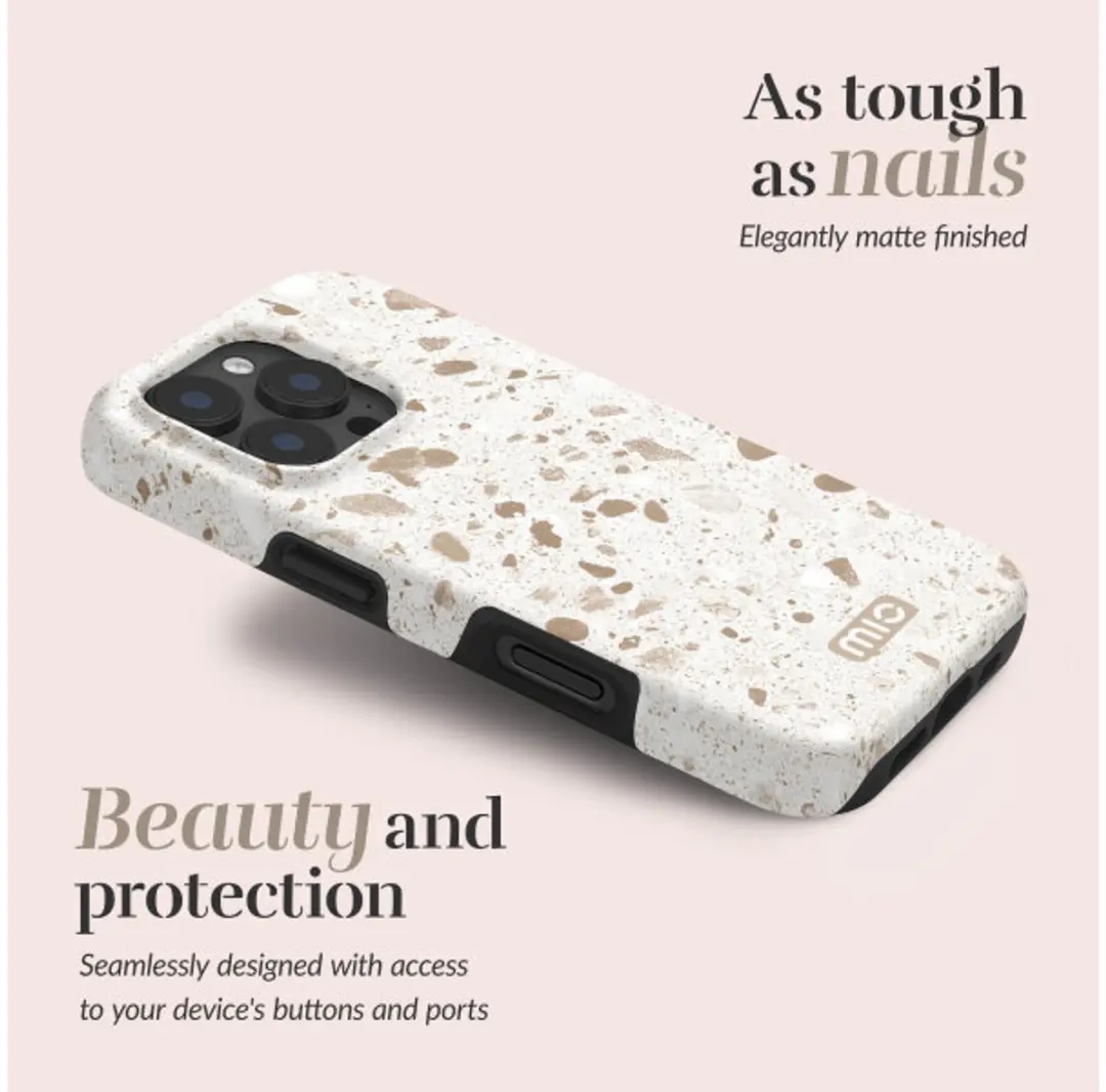 Mobilize Mio MIOSTIPH17 iPhone 17 Hoesje - MagSafe - Wit/Goud