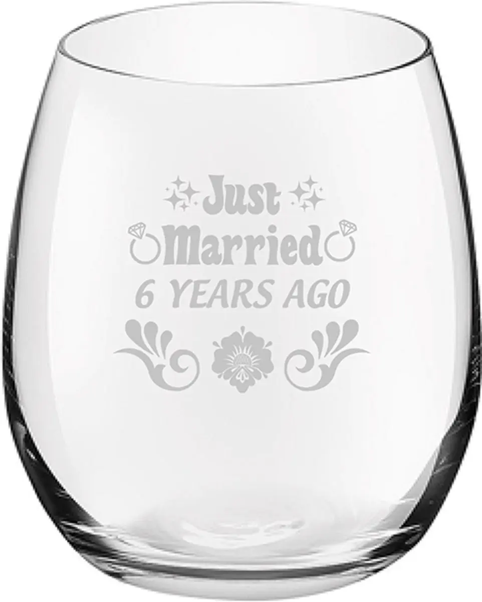 Royal Leerdam Drinkglas Just Married 39cl