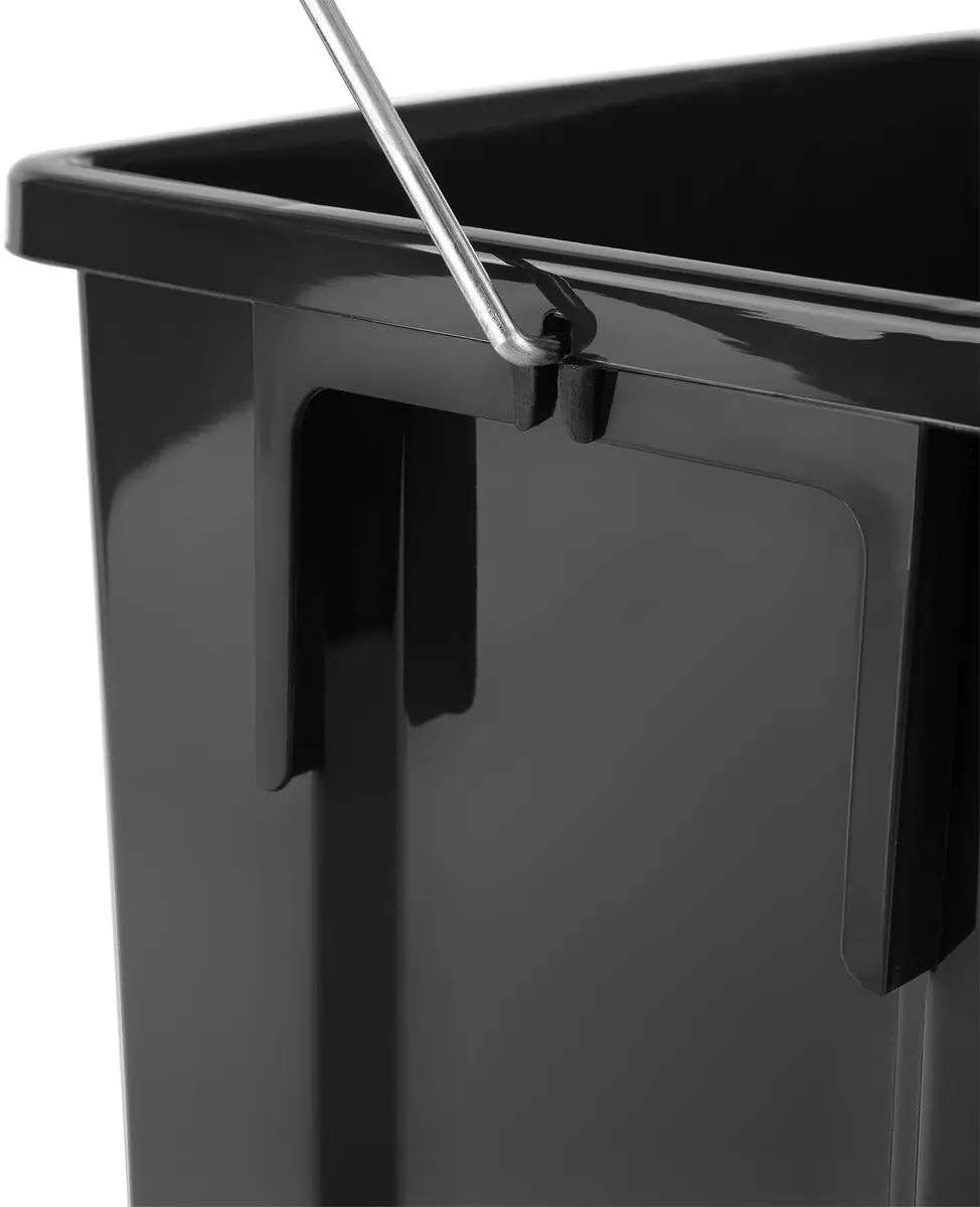Curver Prullenbak Set 26L - 2x10L + 6L Zwart