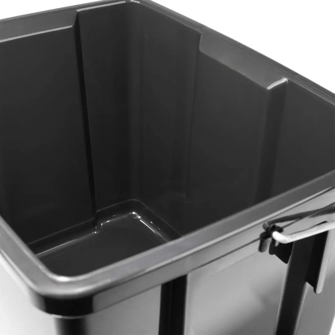 Curver Prullenbak Set 26L - 2x10L + 6L Zwart - afbeelding 6 van 6