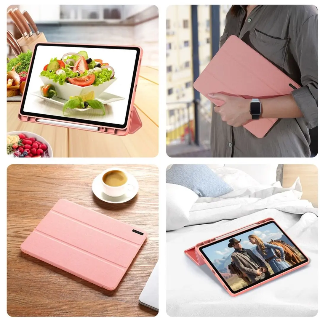 Dux Ducis Domo Tablethoes Samsung Galaxy Tab S11 - Tri-Fold - Roze