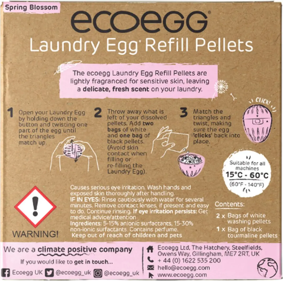 Ecoegg Laundry Egg Navulling Spring Blossom - 50 Wasbeurten - afbeelding 6 van 6