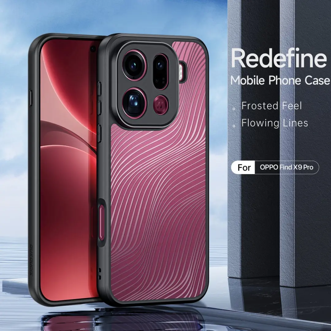 Dux Ducis Aimo Series SH00092404 Hoesje - OPPO Find X9 Pro - Zwart - afbeelding 6 van 6