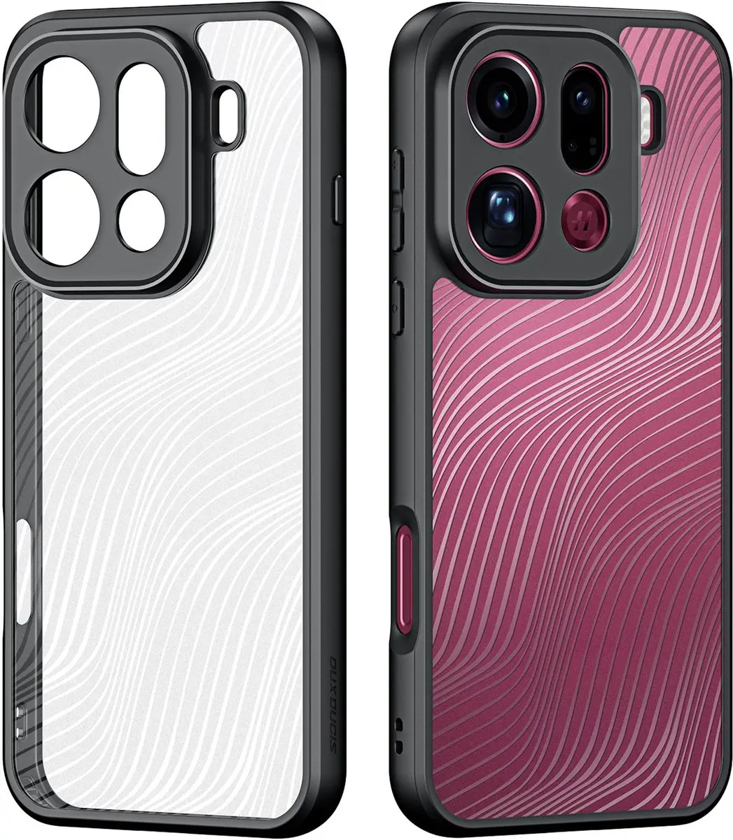 Dux Ducis Aimo Series SH00092404 Hoesje - OPPO Find X9 Pro - Zwart