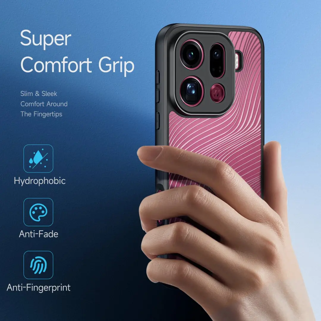 Dux Ducis Aimo Series SH00092404 Hoesje - OPPO Find X9 Pro - Zwart