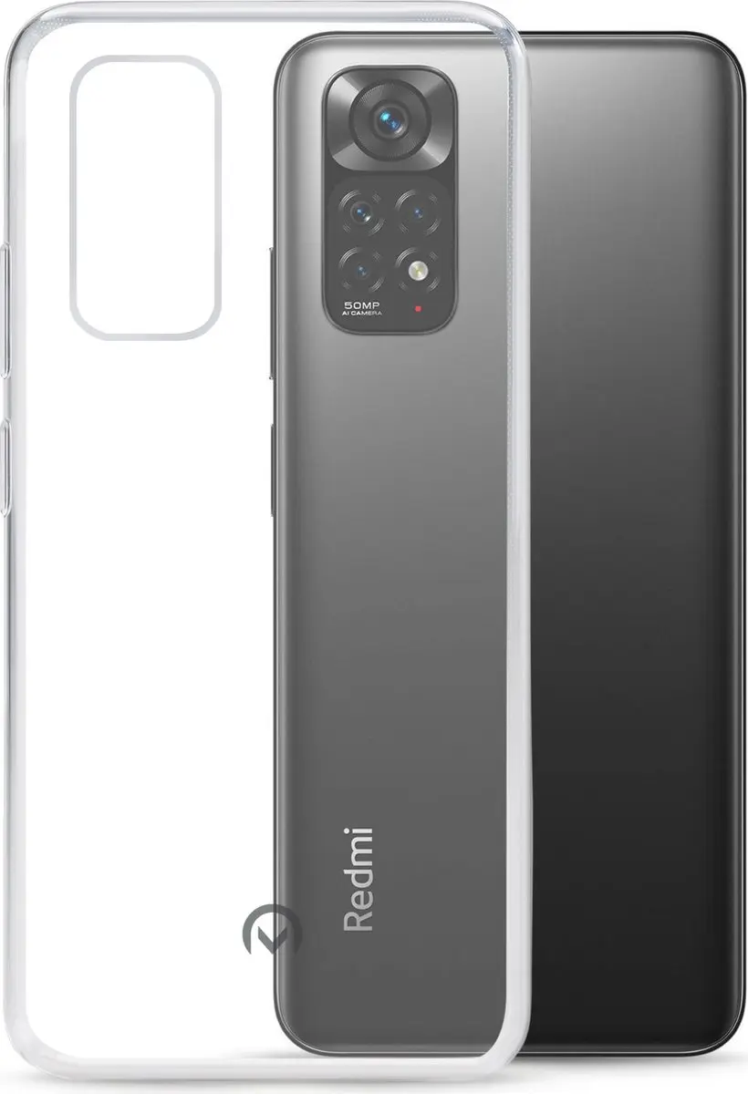 Mobilize MOB-GCC-REDMINOTE114G Hoesje - Xiaomi Redmi Note 10 4G - Transparant