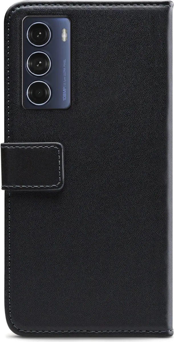 Mobilize Classic Gelly Wallet Bookcase Motorola Moto G200 5G - Zwart