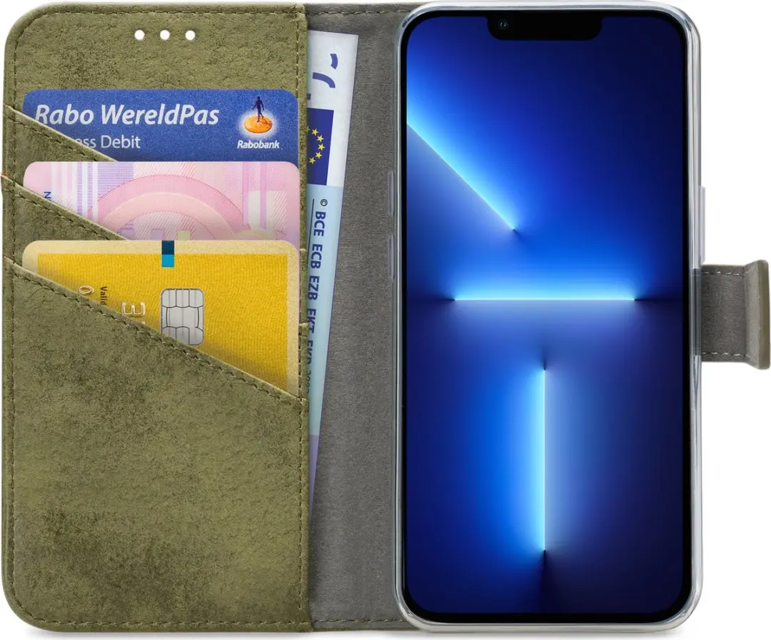 My Style MSFWLT1299 Telefoonhoesje iPhone 13 Pro - Groen