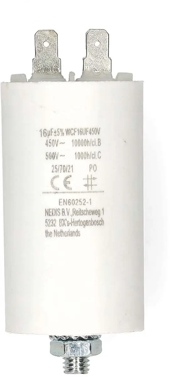 Nedis WCF16UF450V Condensator 16µF 450V