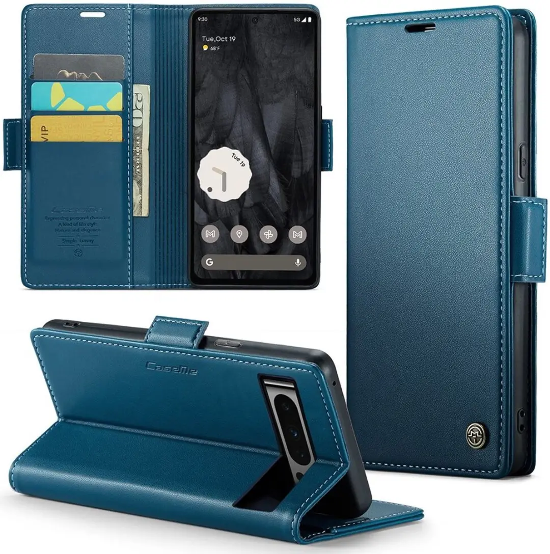 Caseme 023 Google Pixel 8 Pro Book Case - Blauw