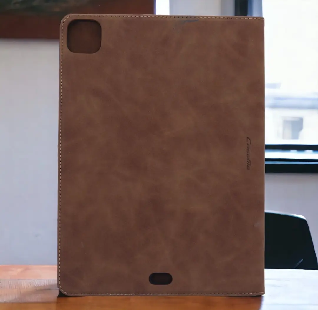 Caseme Bookcase Hoesje iPad Mini 6 8.3" - Lichtbruin