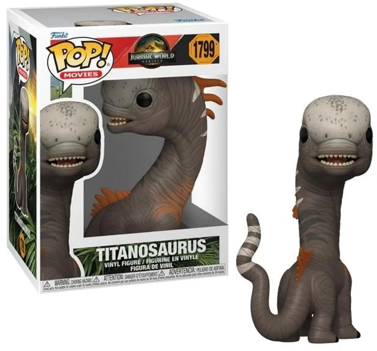 JURASSIC WORLD REBIRTH - POP Movies N° 1799 - Titanosaurus