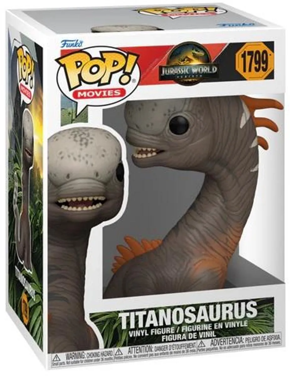 JURASSIC WORLD REBIRTH - POP Movies N° 1799 - Titanosaurus