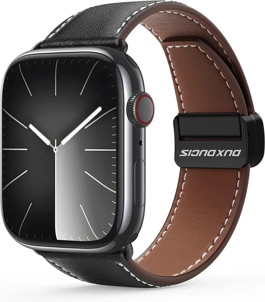 Dux Ducis Ya Band Apple Watch - 42/44/45/49mm - Zwart