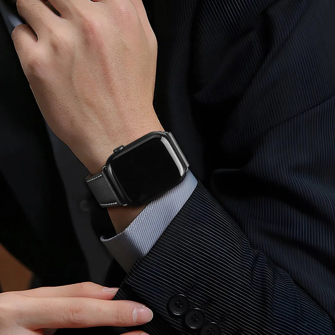 Dux Ducis Ya Band Apple Watch - 42/44/45/49mm - Zwart