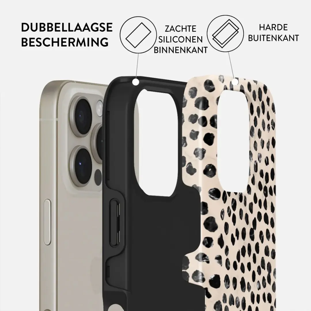 Burga Telefoonhoesje iPhone 16 Pro MagSafe Almond Latte