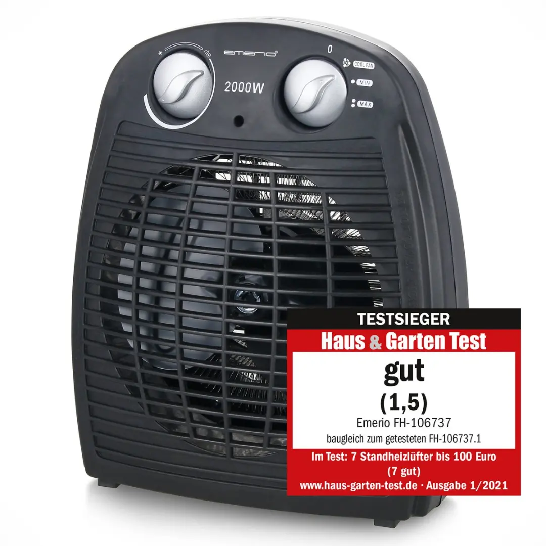 Emerio FH-106737.2 Ventilator Kachel 2000W