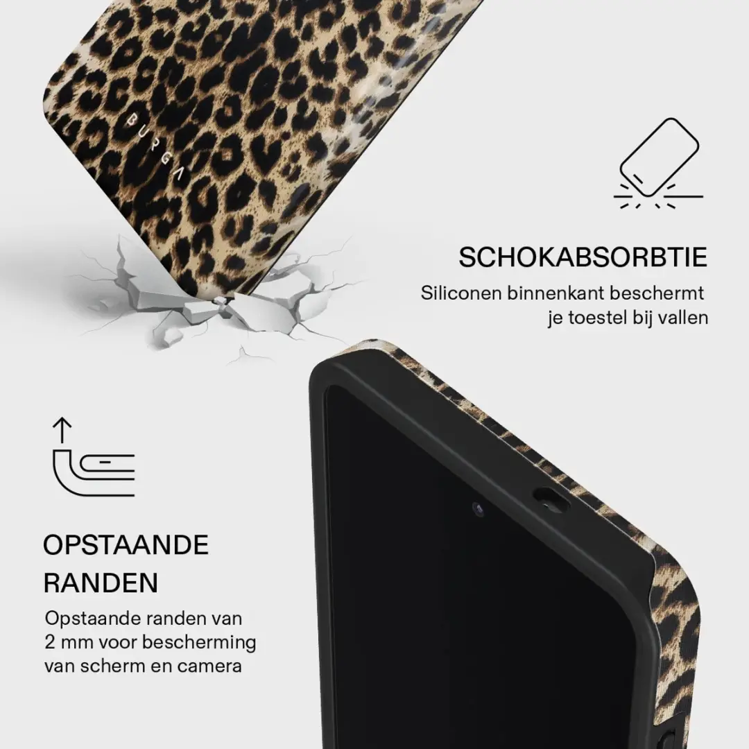 Burga Tough MagSafe Hoesje Samsung Galaxy S26 Ultra - Bruin