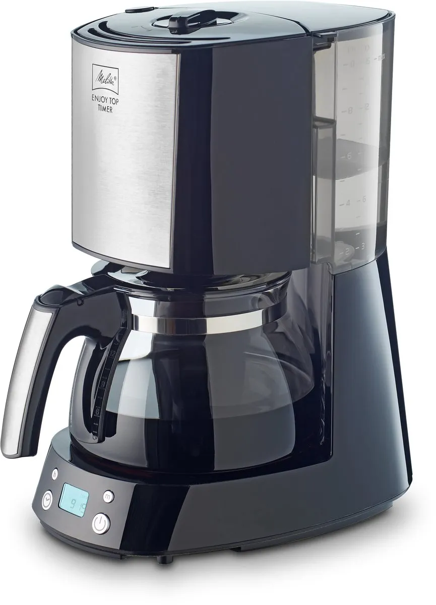 Melitta 1017-11 Elektrisch Koffiezetapparaat 1,25L - 10 Kopjes - Zwart