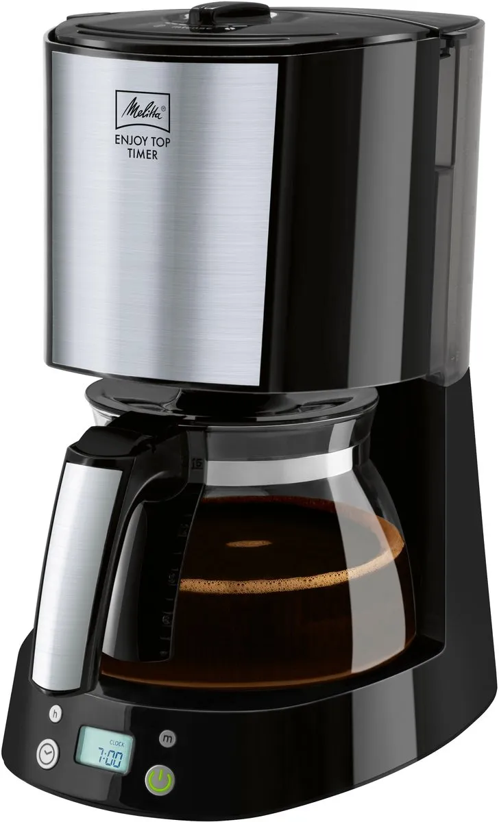 Melitta 1017-11 Elektrisch Koffiezetapparaat 1,25L - 10 Kopjes - Zwart
