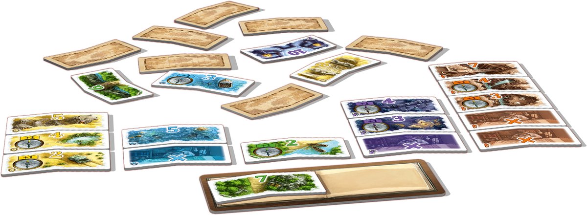 999 Games - Lost Cities: Verborgen Paden - Spannend Tweepersoonsspel -