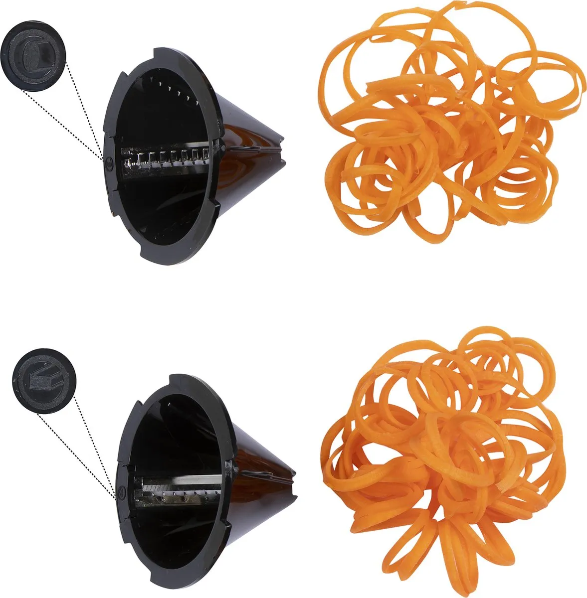 DOMO DO9254M Staafmixer set met spiraalsnijder - Mixer met hakmolen - Krachtige DC motor 800W