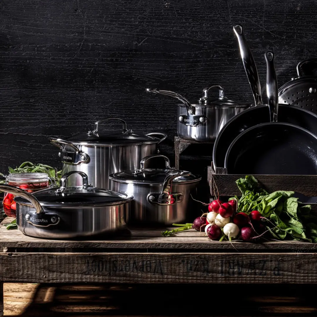 GreenPan Première CC003815-001 Sauspan 16cm - 1.5L - Zilver