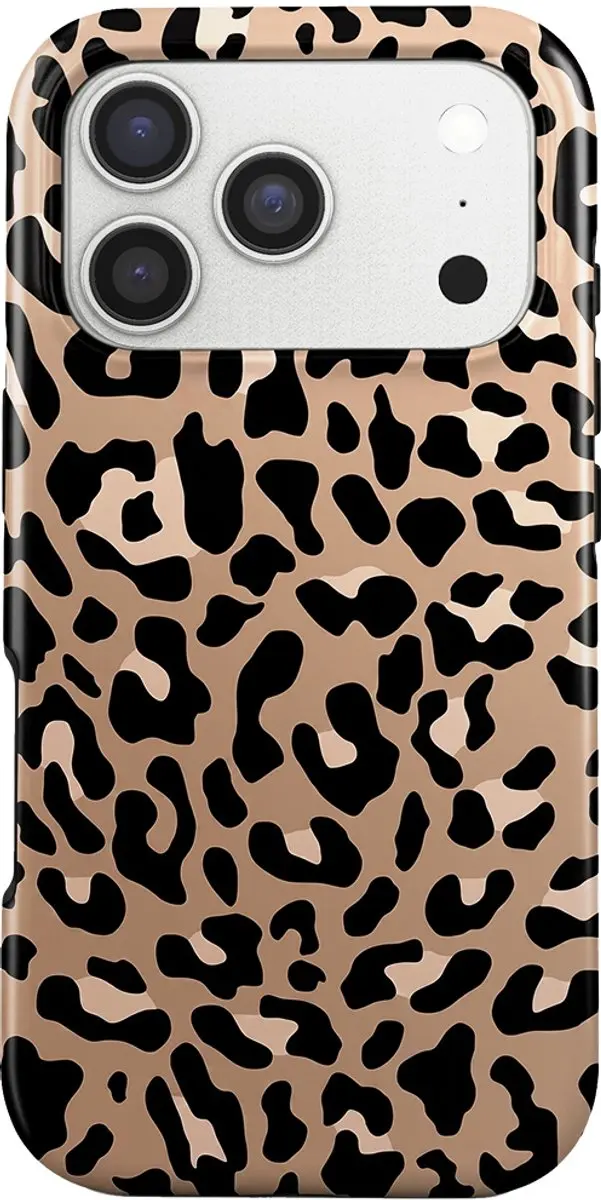 Burga Tough Series MagSafe Hoesje iPhone 17 Pro - Luipaard - BRGTOCASEMAGIP17PPI