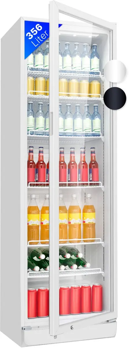 Bomann KSG 7351 Glasdeurkoelkast 347L