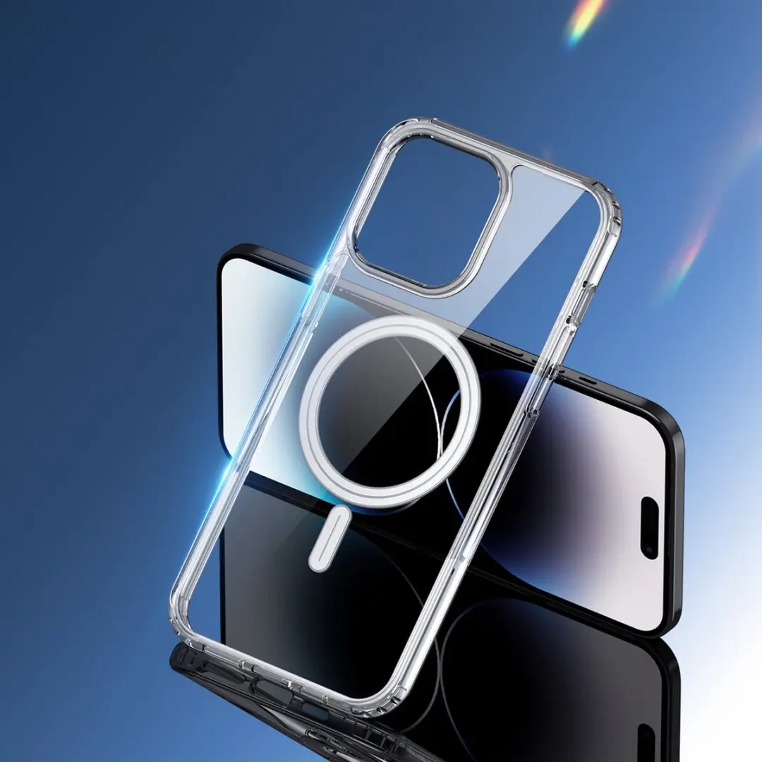 Dux Ducis Clin Mag Series iPhone 15 Pro Max Hoesje - Transparant